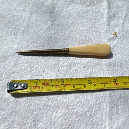 Vintage sewing bodkin tool - bodkin,