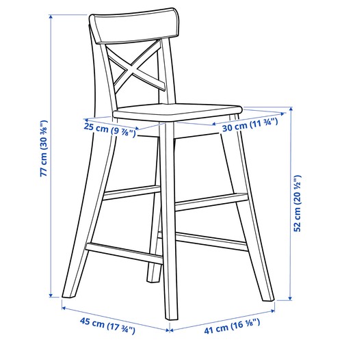 Ingolf junior chair antique - ingolf,