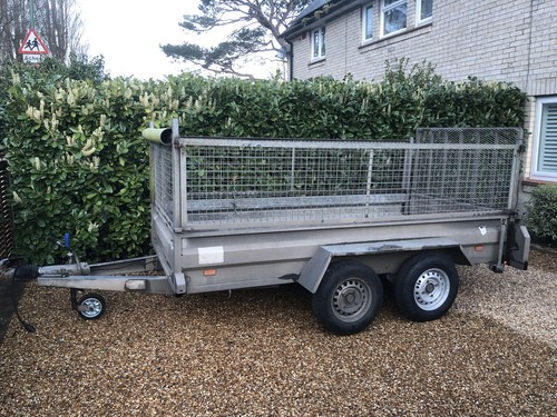 Twin axle trailer - twin, for