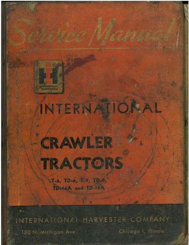 International crawler tractor - crawler,