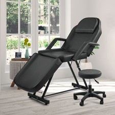 Black Massage Bed Beauty Salon