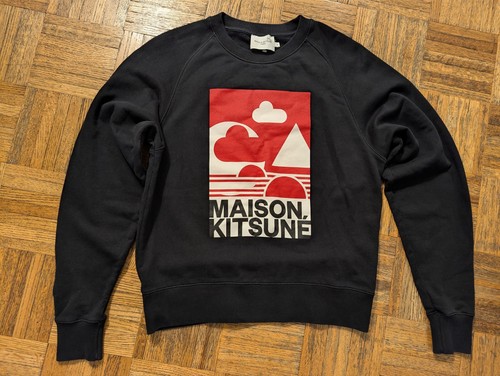Maison kitsune sweatshirt - maison,