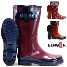 LADIES WATERPROOF WELLIES RAIN