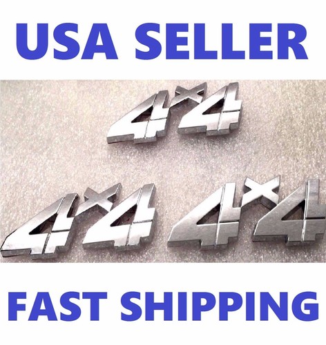 Chrome 4 emblem - 3x,