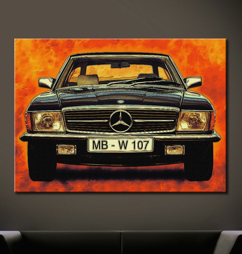Pop art mercedes - benz, 280