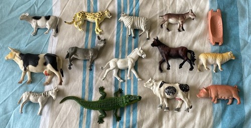 Farm animals mixed job lot - farm,