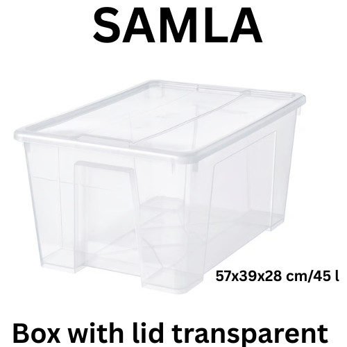 Ikea samla 45l storage - samla,
