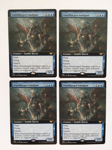 Overcharged amalgam - overcharged, x