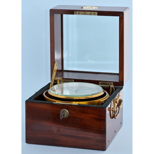 Dent marine chronometer with - dent,