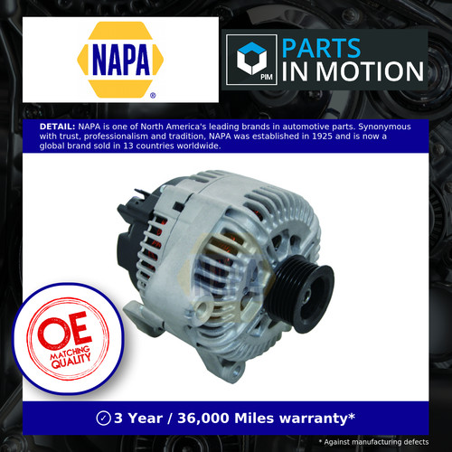 Alternator fits bmw 535d e60 - alternator,