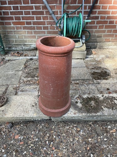 Old terracotta chimney - , pot