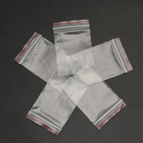 Grip seal clear - clear, plastic