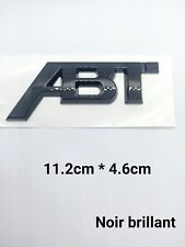 1 logo emblem ABT back case shiny black