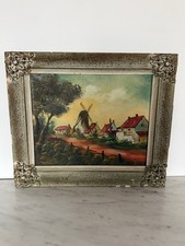 Vintage Framed Oil Painting