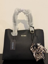 GUESS Black Leather Handbag