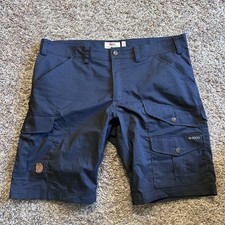 Fjallraven Vidda Pro Lite blue Cargo Shorts G-1000 Mens 38"  Gorpcore