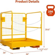 Forklift Safety Cage 36" x 36"
