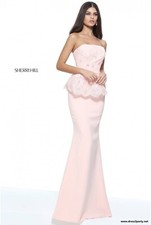 51213 SHERRI HILL DRESS BLUSH/PINK MOTHER OF BRIDE/ BRIDESMAID DRESS/ PROM DRESS