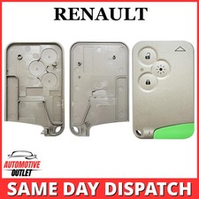 3 BUTTON CARD KEY CASE FOR RENAULT LAGUNA ESPACE VEL SATIS 2001-2009 REMOTE FOBS