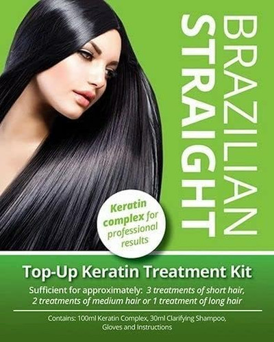 Brazilian straight top - straight, top-up
