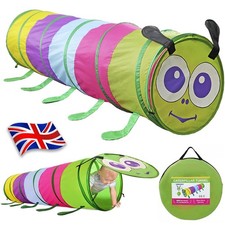 Kids Up Tunnel Tube Play Tent