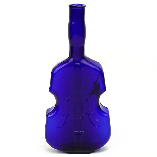 Vintage unmarked violin cobalt - vintage,