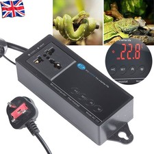 For Lizard Digital Reptile Aquarium Thermostat Heat Mat Temp Control Incubator