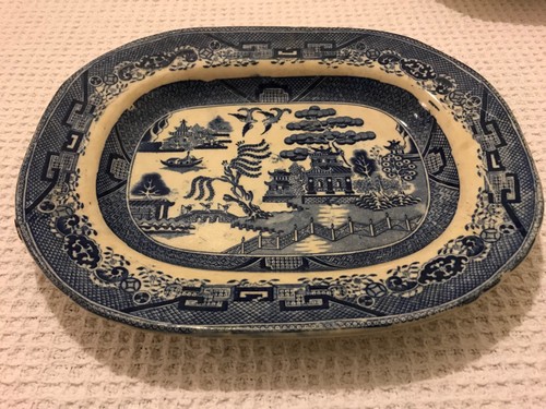 Antique willow pattern - pattern, medium