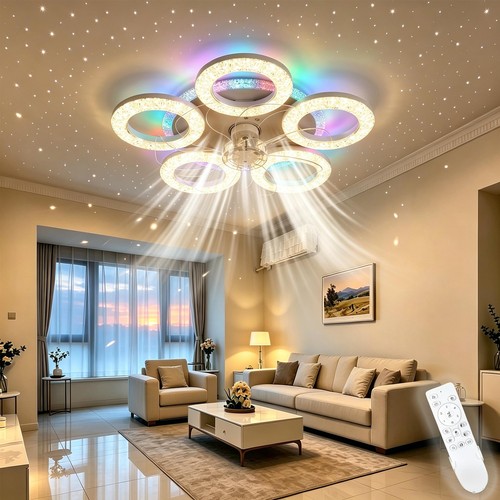 Silent ceiling fans with lamp - fans,