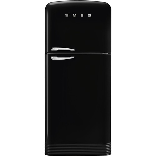 Smeg fridge freezer black - smeg,