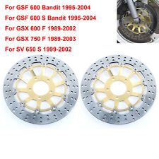 Pair Front Brake Discs Rotors