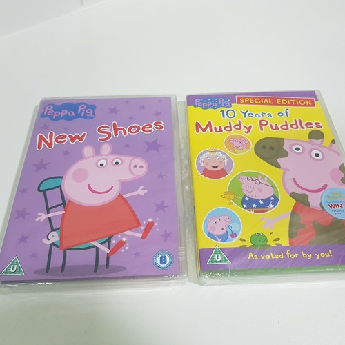 Peppa pig dvds - peppa, new