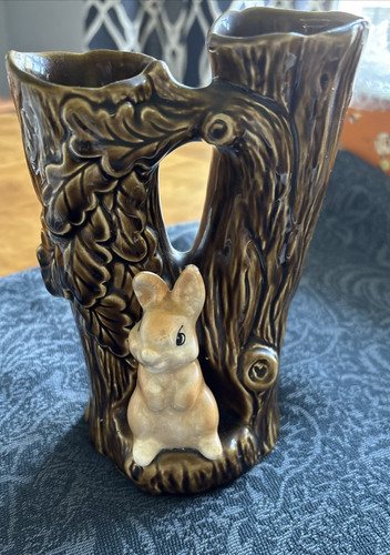 Sylvac 4243 woodland twin vase - sylvac,