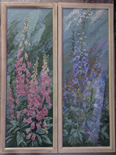 Framed Ehrman Needlepoint