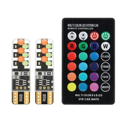 Led t10 remote control w5w - 2x,