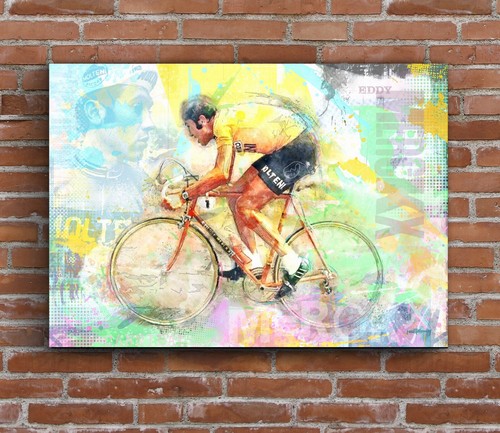 Eddy merckx cycling art print - merckx,