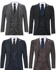 Mens 3 Piece Tweed Suit