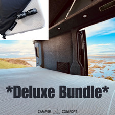 Campervan Mattress RIB, Rock n Roll Bed Premium Memory Foam *Bundle* T5 T6