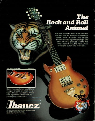 Ibanez guitars 100 tiger - guitars,