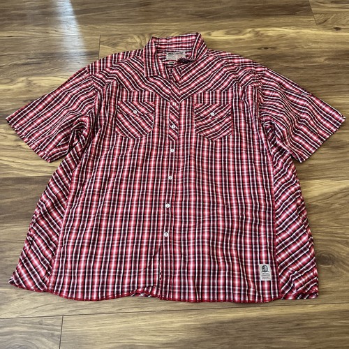 Nickelson mens red check - nickelson,