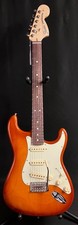 Fender American Performer Stratocaster Electric Guitar Honey Burst Finish w/ Bag