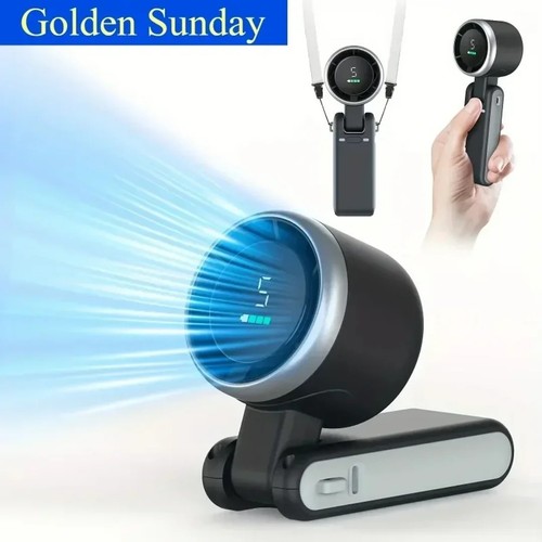 Turbo ice cooling portable fan - ice,