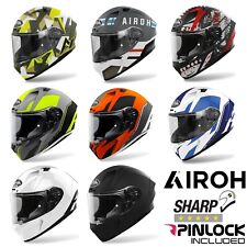 AIROH VALOR HELMET FULL FACE MOTORCYCLE CRASH HELMET ACU GOLD *5 STAR SHARP*