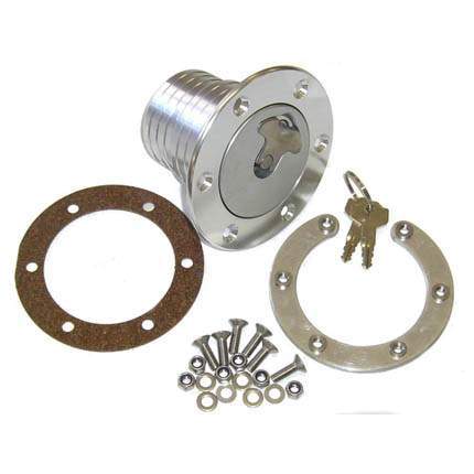 Locking aluminium fuel filler - aluminium,
