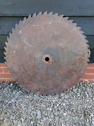 Vintage tractor saw - vintage,