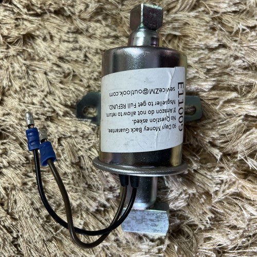 Electric fuel pump replacement - electric,