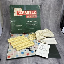 Scrabble De Luxe Board Game