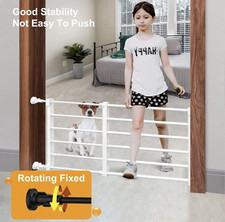 Retractable Pet Small Dog Safety Gate Baby Barrier Door Rooms Fence Guard Indoor