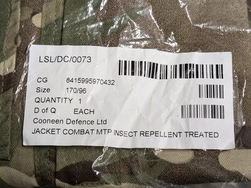 British army mtp combat - british,