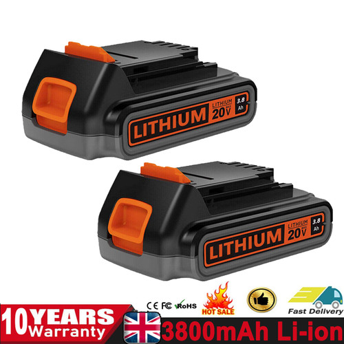 2pack for black decker - black,